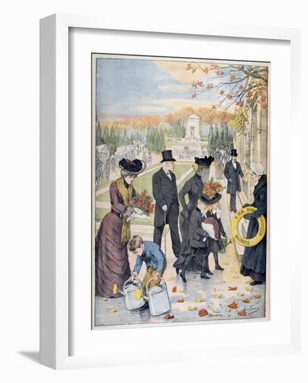 All Saints Day, 1902-null-Framed Giclee Print