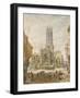 All Saints Pavement, York-Louise Ingram Rayner-Framed Giclee Print
