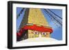 All Seeing Eyes of the Buddha, Boudhanath Stupa, UNESCO World Heritage Site, Kathmandu, Nepal, Asia-Peter Barritt-Framed Photographic Print