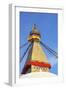 All Seeing Eyes of the Buddha, Boudhanath Stupa, UNESCO World Heritage Site, Kathmandu, Nepal, Asia-Peter Barritt-Framed Photographic Print