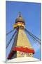 All Seeing Eyes of the Buddha, Boudhanath Stupa, UNESCO World Heritage Site, Kathmandu, Nepal, Asia-Peter Barritt-Mounted Photographic Print