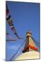 All Seeing Eyes of the Buddha, Boudhanath Stupa, UNESCO World Heritage Site, Kathmandu, Nepal, Asia-Peter Barritt-Mounted Photographic Print