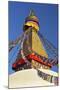 All Seeing Eyes of the Buddha, Boudhanath Stupa, UNESCO World Heritage Site, Kathmandu, Nepal, Asia-Peter Barritt-Mounted Photographic Print