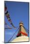 All Seeing Eyes of the Buddha, Boudhanath Stupa, UNESCO World Heritage Site, Kathmandu, Nepal, Asia-Peter Barritt-Mounted Photographic Print