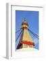 All Seeing Eyes of the Buddha, Boudhanath Stupa, UNESCO World Heritage Site, Kathmandu, Nepal, Asia-Peter Barritt-Framed Photographic Print