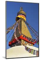 All Seeing Eyes of the Buddha, Boudhanath Stupa, UNESCO World Heritage Site, Kathmandu, Nepal, Asia-Peter Barritt-Mounted Photographic Print