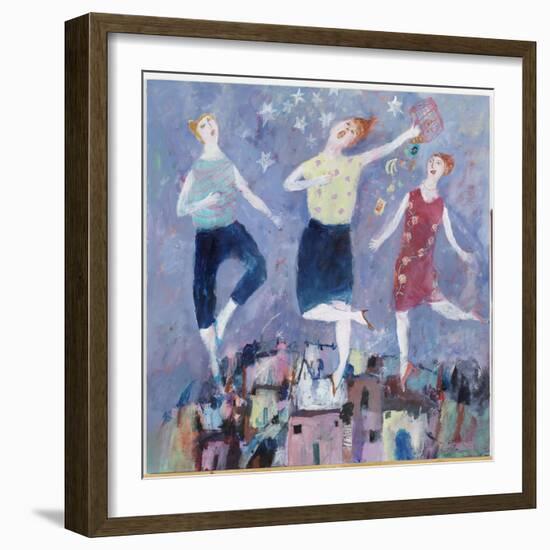 All Singing and Dancing, 2004-Susan Bower-Framed Giclee Print