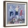 All Singing and Dancing, 2004-Susan Bower-Framed Giclee Print