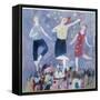 All Singing and Dancing, 2004-Susan Bower-Framed Stretched Canvas