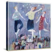 All Singing and Dancing, 2004-Susan Bower-Stretched Canvas