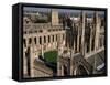 All Souls College and Quadrangle, Oxford, Oxfordshire, England, United Kingdom-Duncan Maxwell-Framed Stretched Canvas