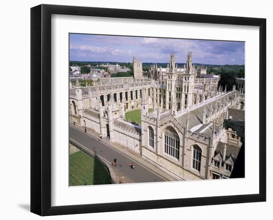 All Souls College, Oxford, Oxfordshire, England, United Kingdom-Roy Rainford-Framed Photographic Print