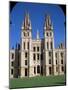 All Souls College, Twin Towers, Oxford, Oxfordshire, England, United Kingdom-David Hunter-Mounted Photographic Print