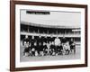 All Star Football Team Photograph-Lantern Press-Framed Art Print