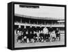 All Star Football Team Photograph-Lantern Press-Framed Stretched Canvas