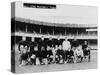 All Star Football Team Photograph-Lantern Press-Stretched Canvas