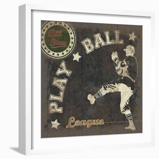 All Star League-The Vintage Collection-Framed Giclee Print