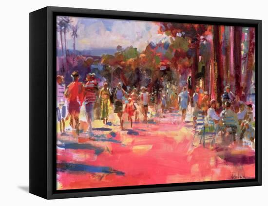 All Summer in a Day-Peter Graham-Framed Stretched Canvas