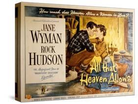 All That Heaven Allows, Rock Hudson Jane Wyman, 1955-null-Stretched Canvas