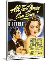 All That Money Can Buy (aka the Devil and Daniel Webster), James Craig, Anne Shirley, 1940-null-Mounted Photo