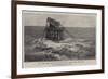 All That Was Left of the Old Chain Pier after the Gale-null-Framed Giclee Print