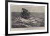 All That Was Left of the Old Chain Pier after the Gale-null-Framed Giclee Print