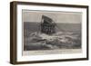 All That Was Left of the Old Chain Pier after the Gale-null-Framed Giclee Print