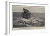 All That Was Left of the Old Chain Pier after the Gale-null-Framed Giclee Print