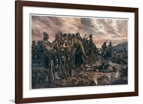 All That Was Left of Them, 2nd Boer War, 1899-Richard Caton Woodville II-Framed Giclee Print