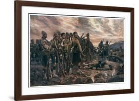 All That Was Left of Them, 2nd Boer War, 1899-Richard Caton Woodville II-Framed Giclee Print