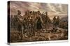 All That Was Left of Them': the Black Watch after the Battle of Magersfontein, 1899-Richard Caton Woodville-Stretched Canvas