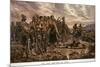 All That Was Left of Them': the Black Watch after the Battle of Magersfontein, 1899-Richard Caton Woodville-Mounted Giclee Print