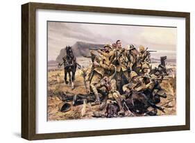 All That Was Left of Them-Richard Caton Woodville-Framed Giclee Print