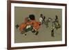 All the Animals at the Fancy Dress Ball-Cecil Aldin-Framed Premium Giclee Print