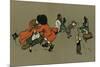 All the Animals at the Fancy Dress Ball-Cecil Aldin-Mounted Premium Giclee Print