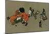 All the Animals at the Fancy Dress Ball-Cecil Aldin-Mounted Art Print