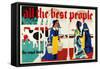 All the Best People - the Royal Dairy-Harold Sandys Williamson-Framed Stretched Canvas