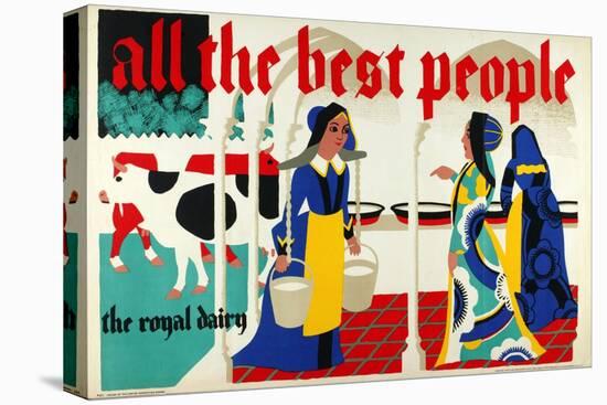 All the Best People - the Royal Dairy-Harold Sandys Williamson-Stretched Canvas