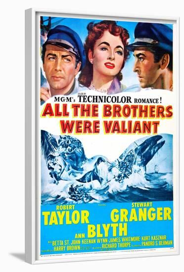 All the Brothers Were Valiant-null-Framed Art Print