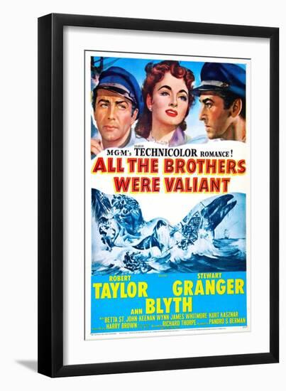 All the Brothers Were Valiant-null-Framed Art Print