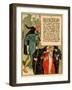 All The Days Leaves The Banquet-Walter Crane-Framed Art Print