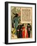 All The Days Leaves The Banquet-Walter Crane-Framed Art Print