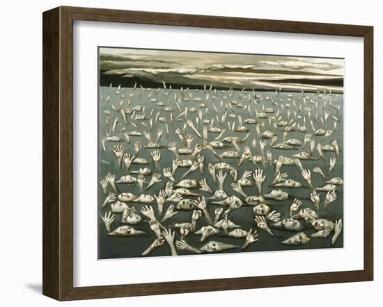 All the People , 1982-Evelyn Williams-Framed Giclee Print