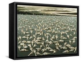 All the People , 1982-Evelyn Williams-Framed Stretched Canvas