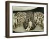 All the People - Watching the Burning Man, 1982-Evelyn Williams-Framed Giclee Print