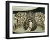 All the People - Watching the Burning Man, 1982-Evelyn Williams-Framed Giclee Print