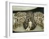 All the People - Watching the Burning Man, 1982-Evelyn Williams-Framed Giclee Print