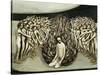 All the People - Watching the Burning Man, 1982-Evelyn Williams-Stretched Canvas