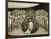 All the People - Watching the Burning Man, 1982-Evelyn Williams-Framed Giclee Print