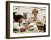 All The President's Men, Dustin Hoffman, Robert Redford, 1976-null-Framed Photo